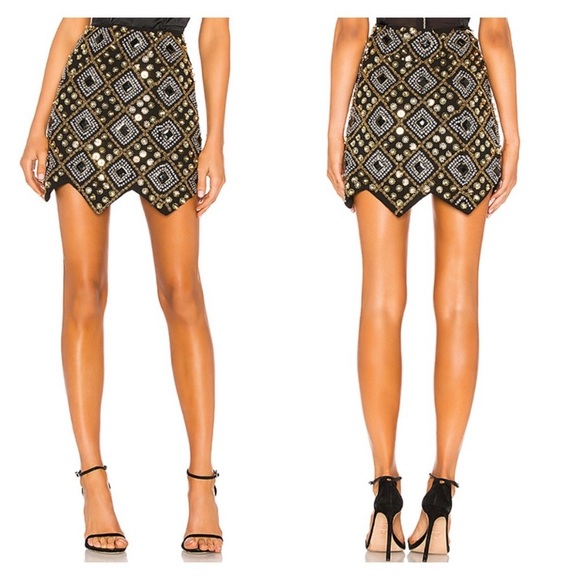 House of Harlow 1960 Dresses & Skirts - HOUSE OF HARLOW 1960 x REVOLVE Jimi Skirt Noir